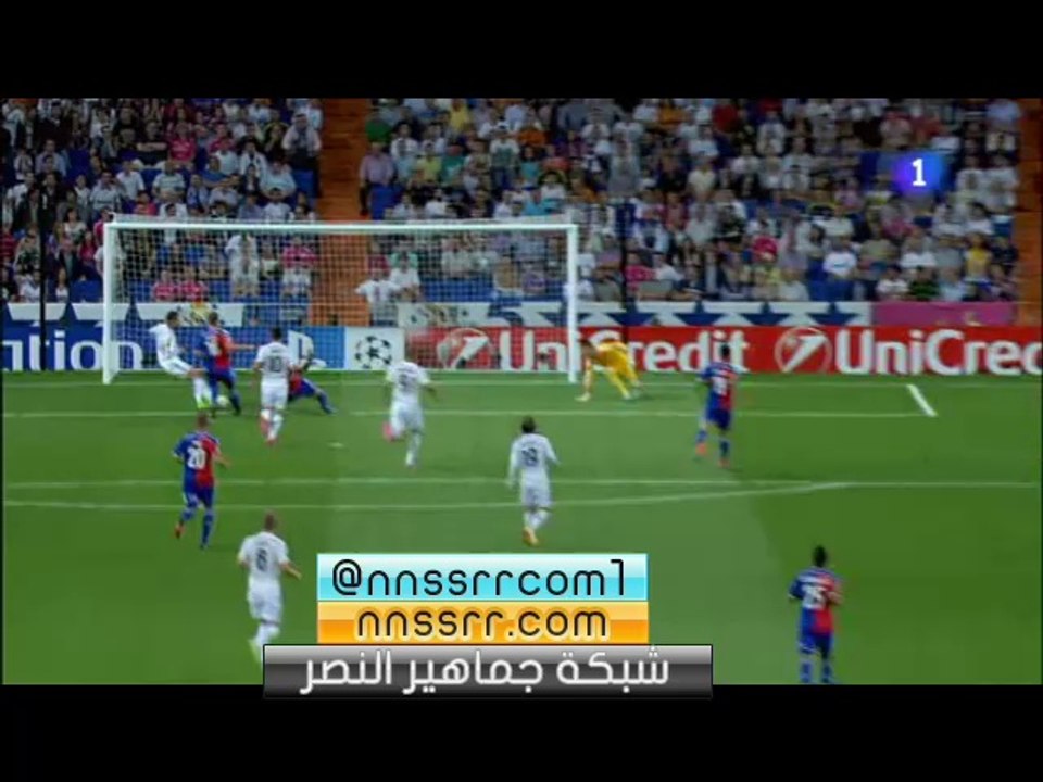 هدف #ريال_مدريدالثالث ضد #بازل 3-0 | #رونالدو