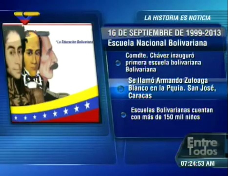 (Vídeo) Entre Todos con Luis Guillermo García del 16.09.2014 (7/7)