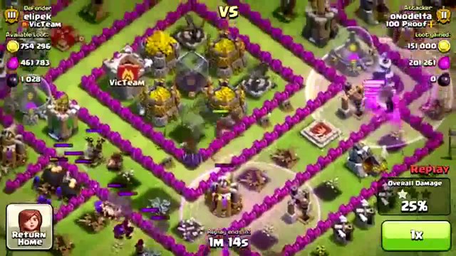 clash of clans FR TOP 5 des meilleurs pillage attaque d OR