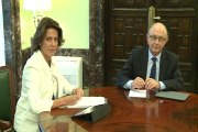 Barcina y Montoro se reunen para hablar de competencias