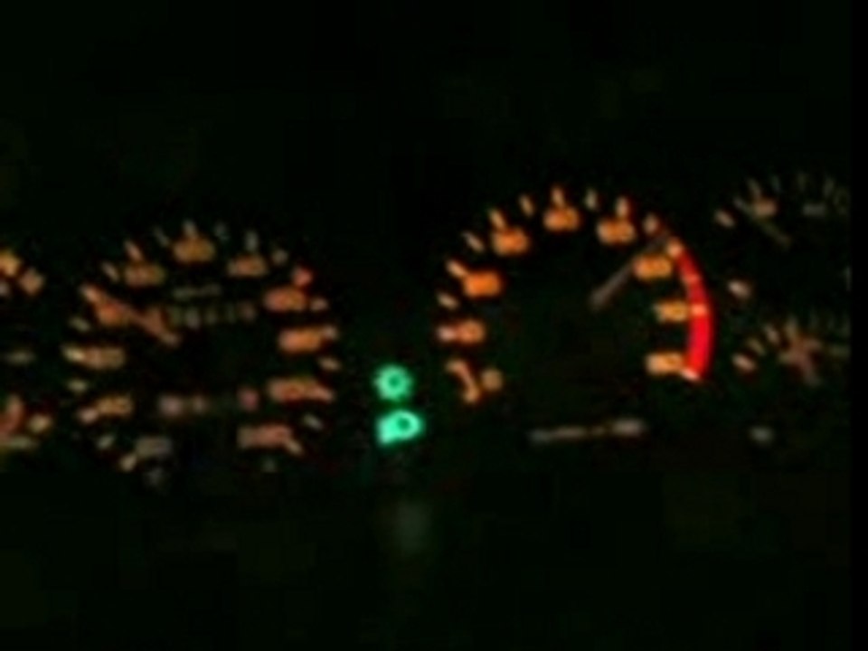 Accélération Peugeot 205 GTi 1600