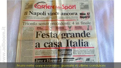 Tải video: CAGLIARI,    CORRIERE DELLO SPORT DEL 10 GIUGNO 1990 ,MONDIALI DEL 9 EURO 80