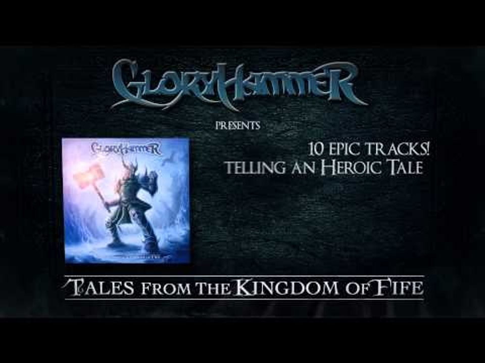 GLORYHAMMER - Quest for the Hammer of Glory (Lyric Video) | Napalm Records
