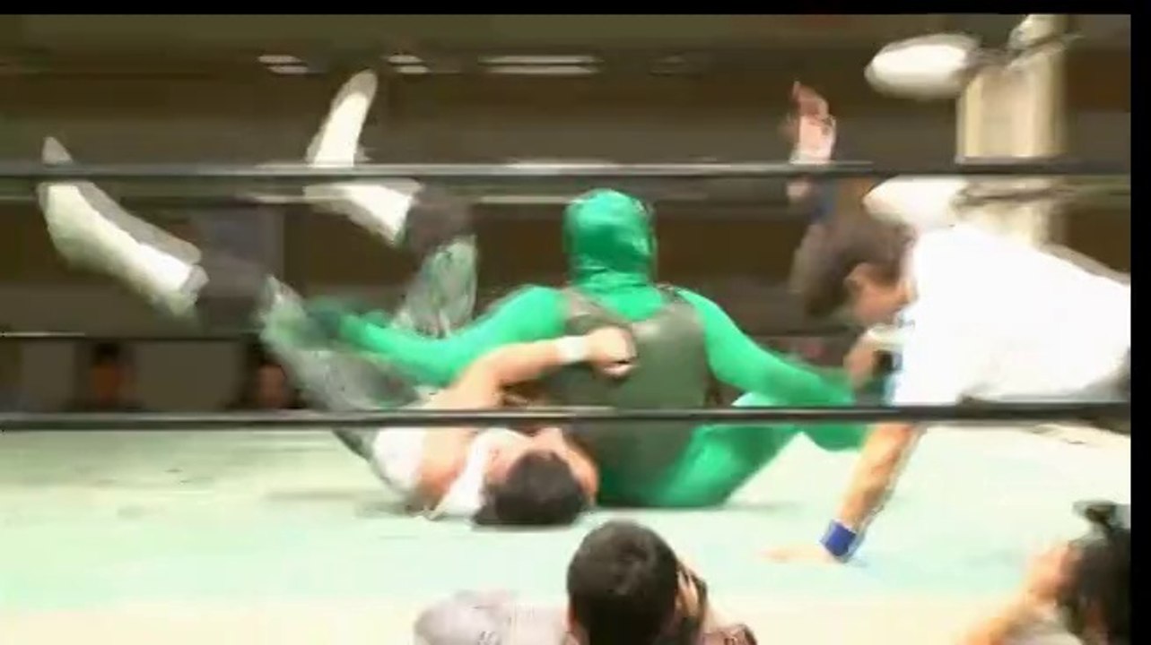 Taro Nohashi vs. Hohorun (Michinoku Pro)