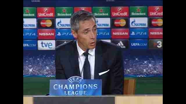 Paulo Sousa Hemos querido ser protagonistas ante el mejor equipo de Europa