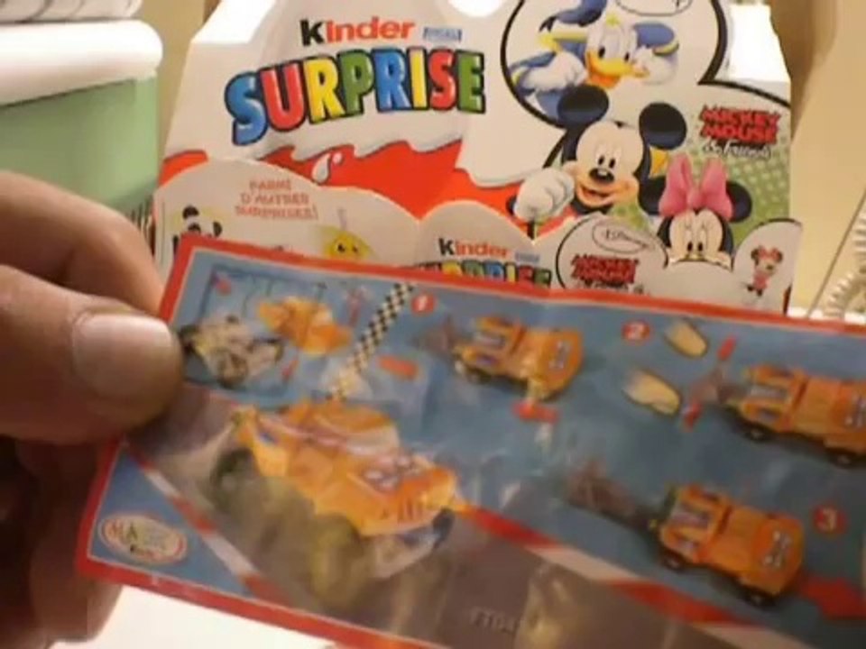 Instrumental Surprise 50 CENT Eggs, Kinder Surprise Disney toy's Winnie Myckey(360p_H.264-AAC)