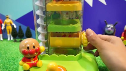 アンパンマン玩具 くるくるコロコロりんごのなる木AnpanmanToy