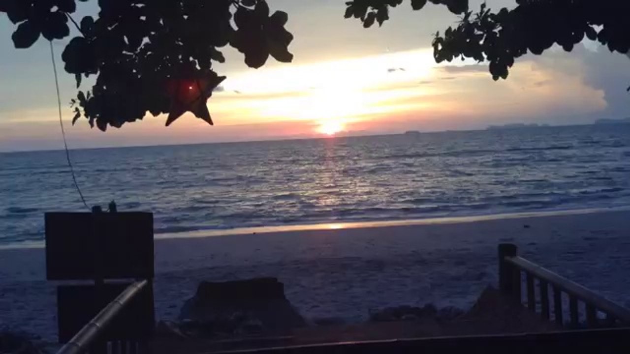 sunset in beach koh lanta thailand(360p_H.264-AAC)