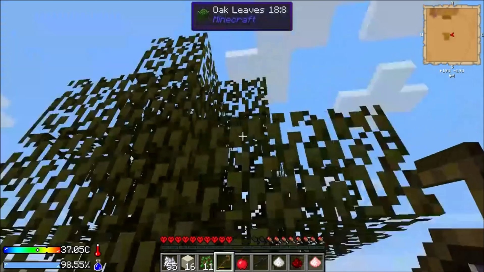 The Survivalist Day 1 Crash Landing Minecraft Feed The Beast Video Dailymotion