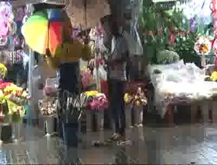 İstanbul'da yağmurlu gece