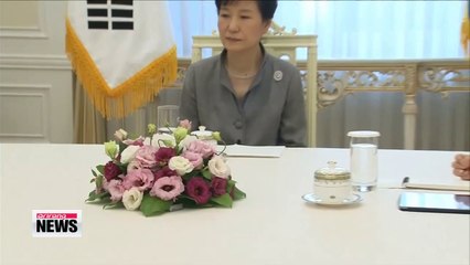 President Park says she's open to talks with North Korea
