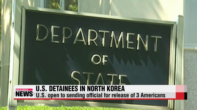 U.S. open to sending high-ranking official to North Korea