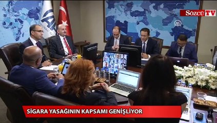 Sigara yasağının kapsamı genişliyor