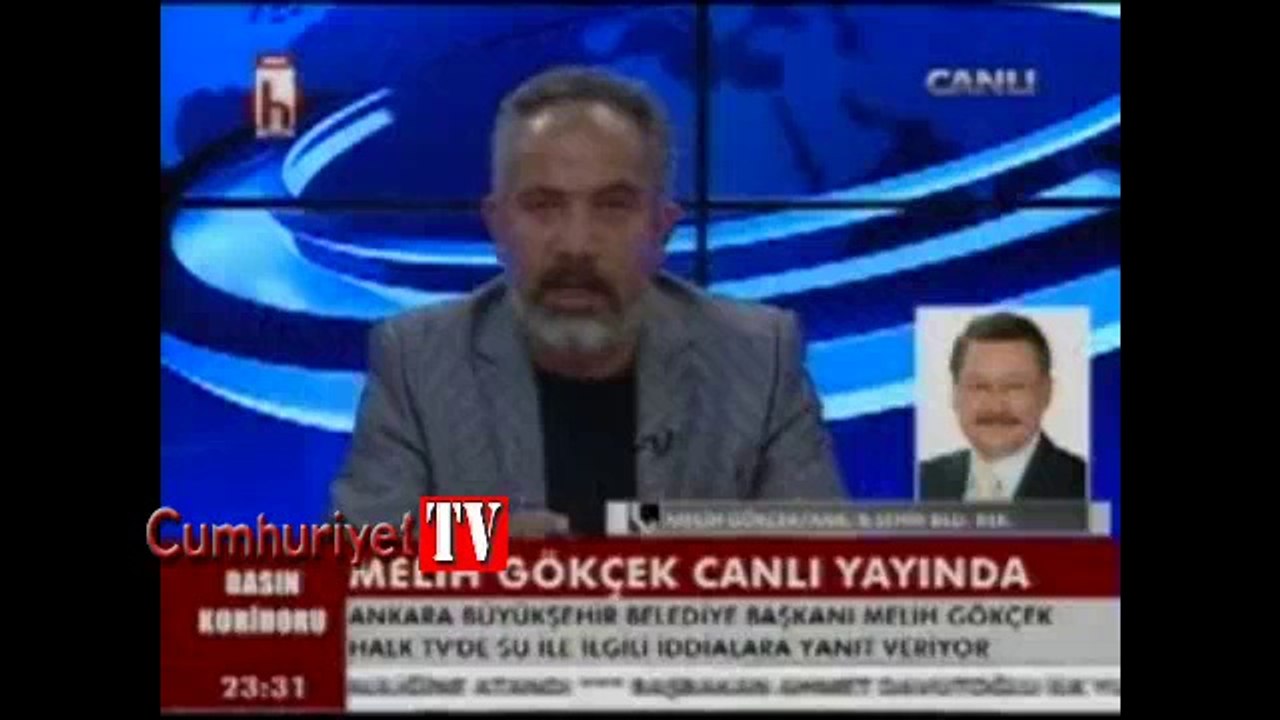 Melih Gökçek Halk TV'ye çıktı