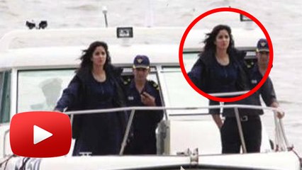 Katrina Kaif Shoots For Phantom At Gateway Of India - WATCH VIDEO