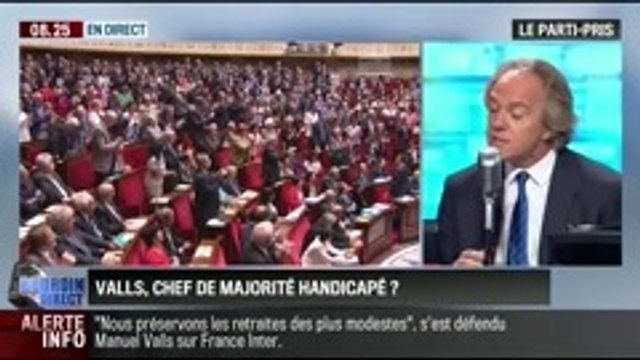 Le parti pris d'Hervé Gattegno : Manuel Valls est devenu un chef de majorité handicapé - 17/09