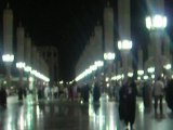 Masjid Nabvi outside  مسجدِ نبویؐ رات کا نظارہ