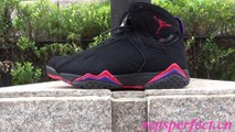 Air Jordan 7 (VII) Retro – Black / Dark Charcoal – True Red @ repsperfect.cn