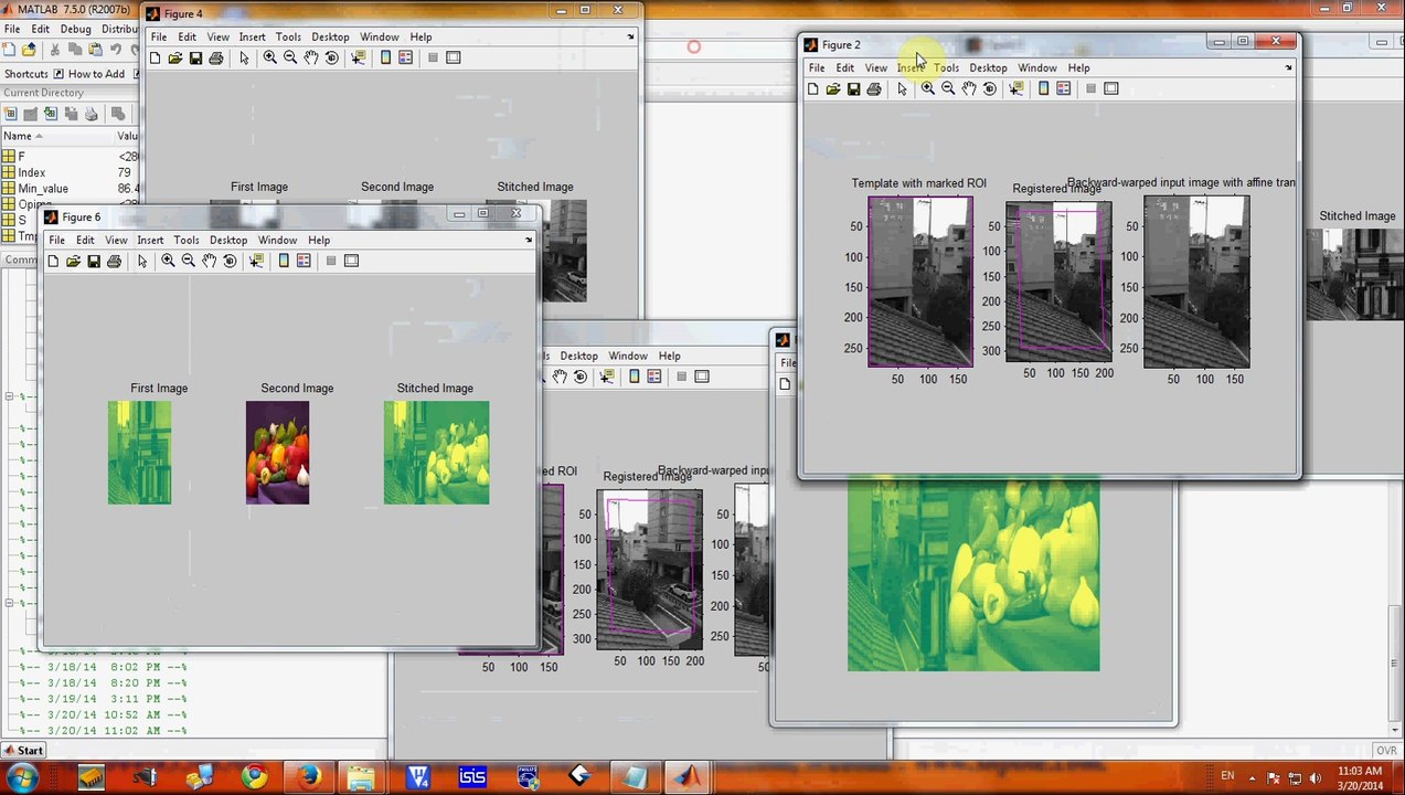 image stitching