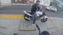 Tentative de vol à main armé sur un cycliste (Argentine)