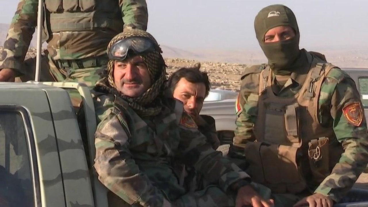 REPORTAGE - Irak: les Peshmergas lancent une offensive contre l'Etat islamique