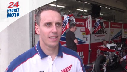 24 Heures Moto 2014 - Interview de Fredy Foray