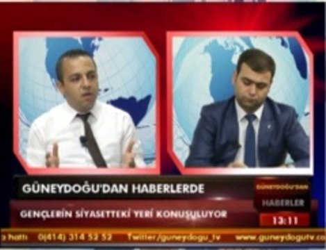 AK Parti Karaköprü Gençlik Kolları Başkanı Abdullah Erik GTV'de