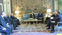 Roma - Incontro del Presidente Napolitano con una delegazione di Federalberghi (16.09.14)