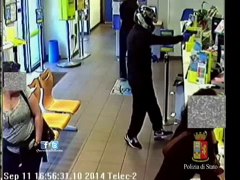 Roma - Presi gli autori di una rapina (16.09.14)