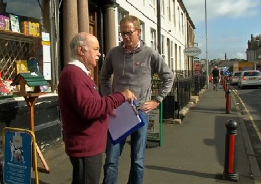 REPORTAGE - Ecosse: comment les villes frontalières appréhendent le référendum