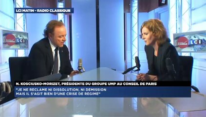 Nathalie Kosciusko-Morizet, est l'invité de Guillaume Durand avec LCI