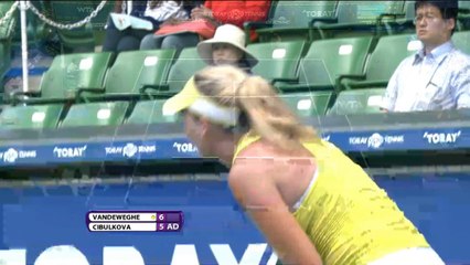 Cibulkova wins battle of the serve