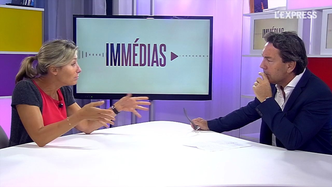 Immédias: Anne-Sophie Lapix "paparazzée" cet été s'explique sur un article de L'Express