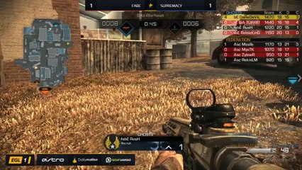EGL SS : Fabe vs Supremacy : Quarter Finals - Map 3