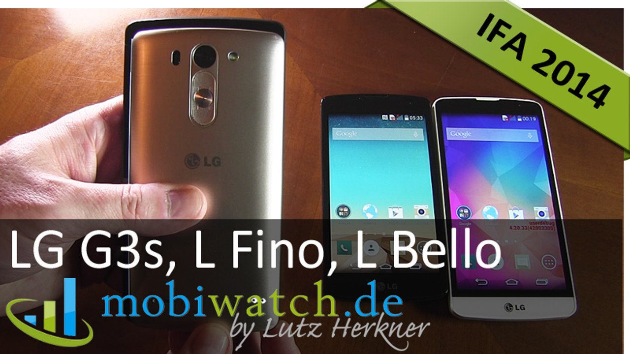 LG G3 s, L Fino, L Bello: review of the small G3 and its sidekicks