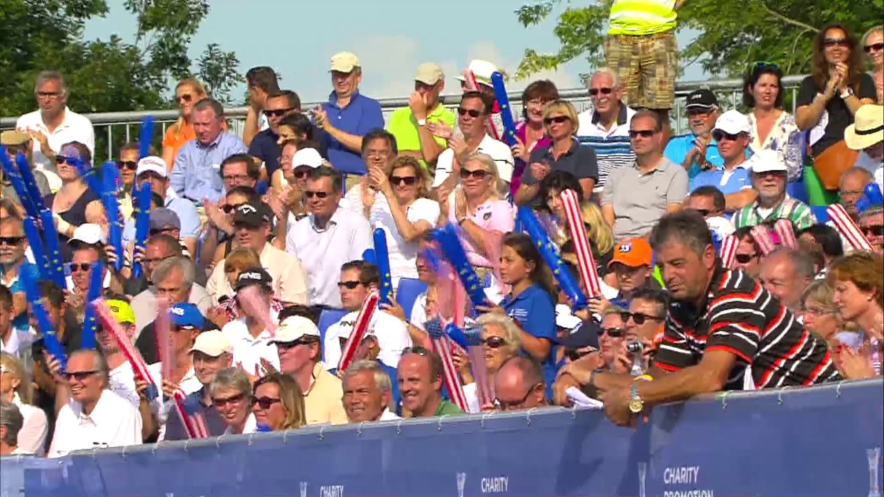 Solheim cup - charity showmatch