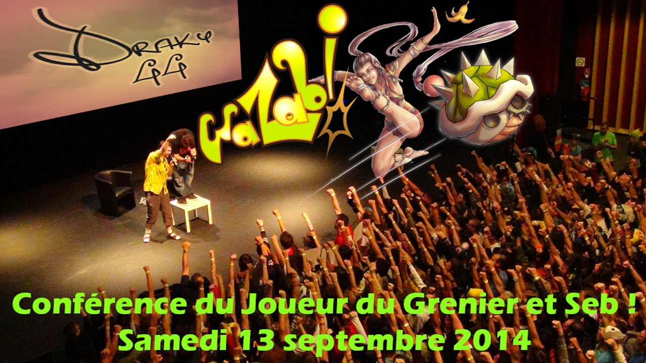 Wazabi 9 - Conférence du Joueur du Grenier et Seb !