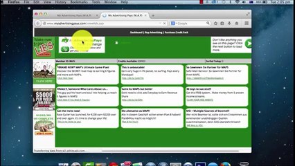 Generate cash online with My Advertising Pays
