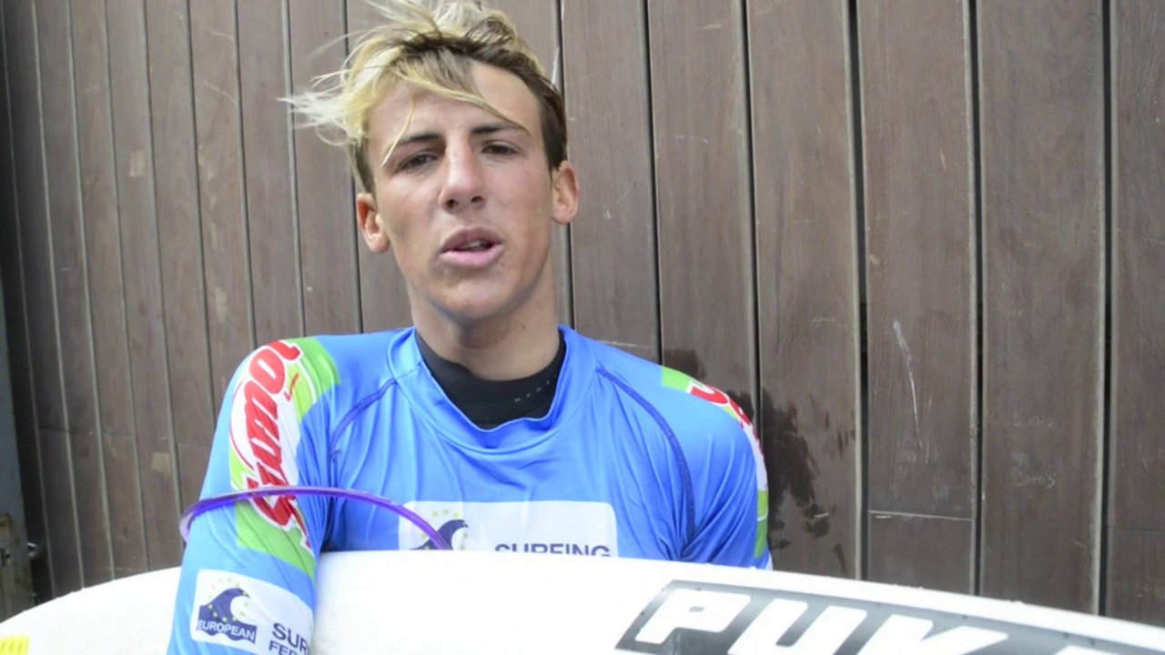 INTERVIEW TITOUAN BOYER - EUROSURF JUNIOR - 17 SEPTEMBRE 2014 - SAO MIGUEL, AÇORES