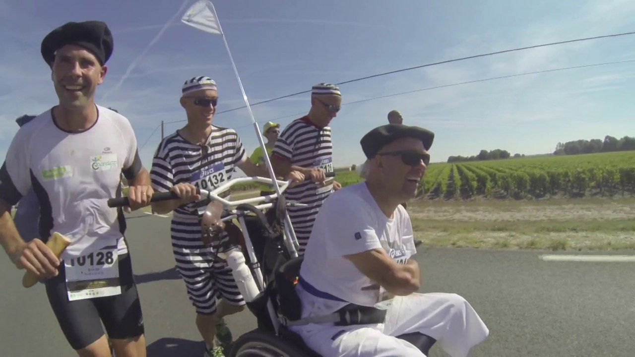 Marathon du Medoc vu de l'intérieur 2014 22 au 28 ème km