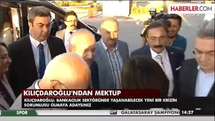 Kılıçdaroğlu'ndan Davutoğlu'na Açık Mektup
