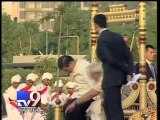 Chinese President Xi Jinping enjoying a traditional dance at the Sabarmati riverfront - Tv9 Gujarati