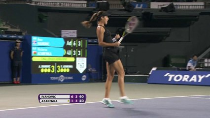 Tokyo - Ivanovic domine Azarenka