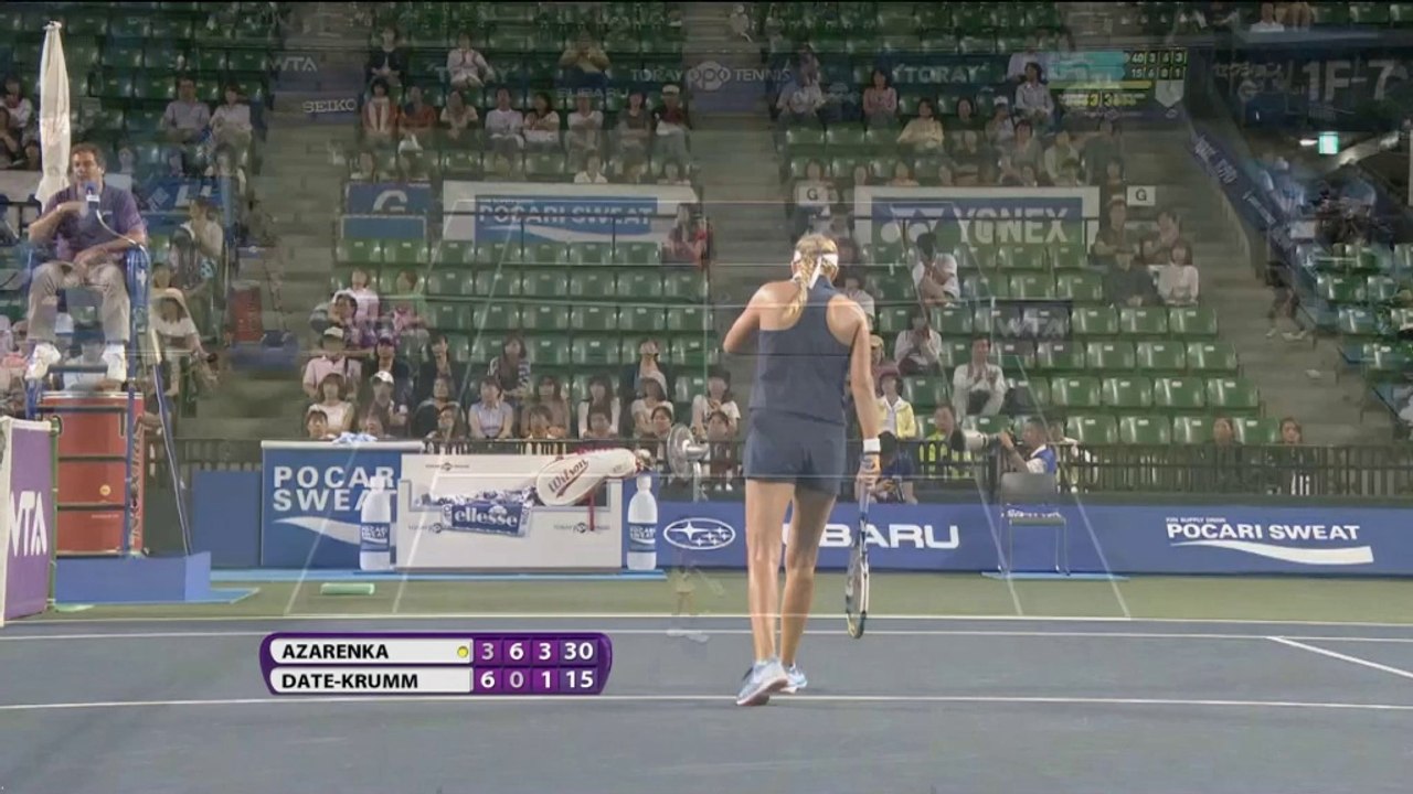 Tokio: Azarenka mit Mega-Comeback
