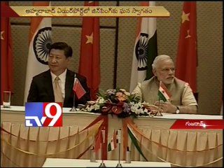 PM Modi and Chinese Premier Jinping meet in Ahmedabad