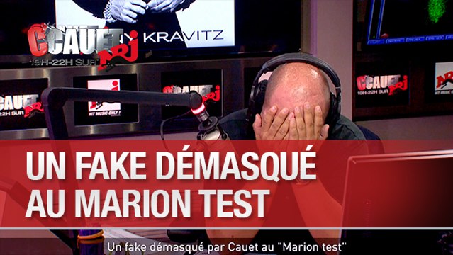 Un fake démasqué par Cauet au Marion test - C'Cauet sur NRJ