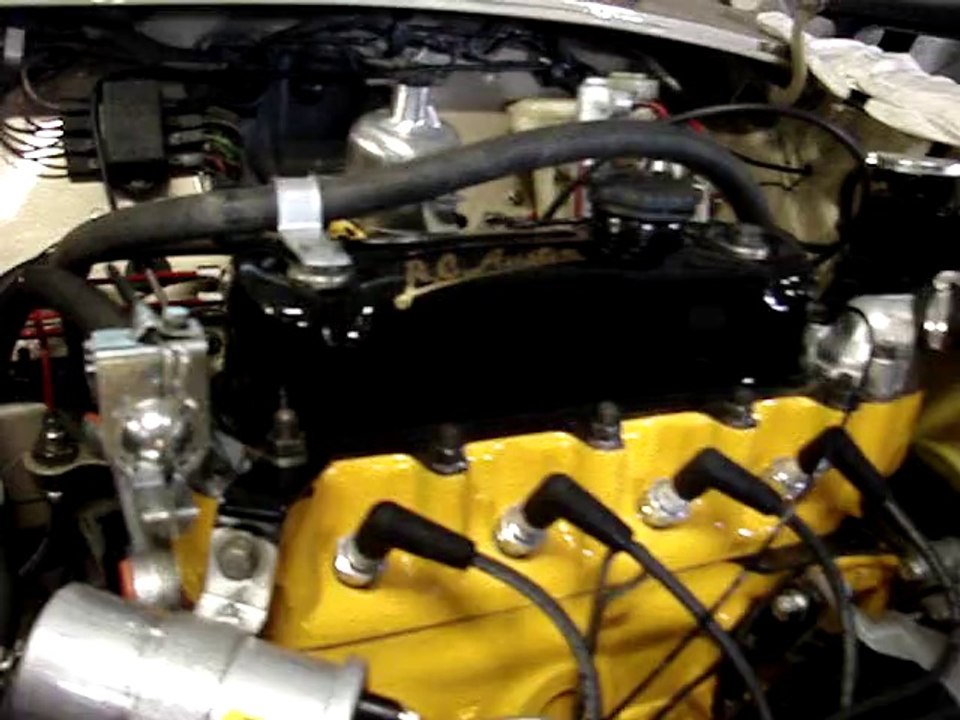 Démarrage moteur refait à neuf de la Mini Austin Piccadilly
