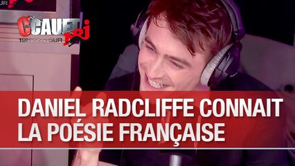 Daniel Radcliffe connait la poésie française - C'Cauet sur NRJ