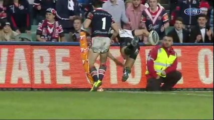 Passes de génie et fin de match folle dans la compilation de la NRL