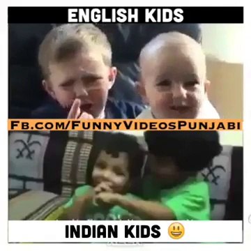 difference between indian and European kids